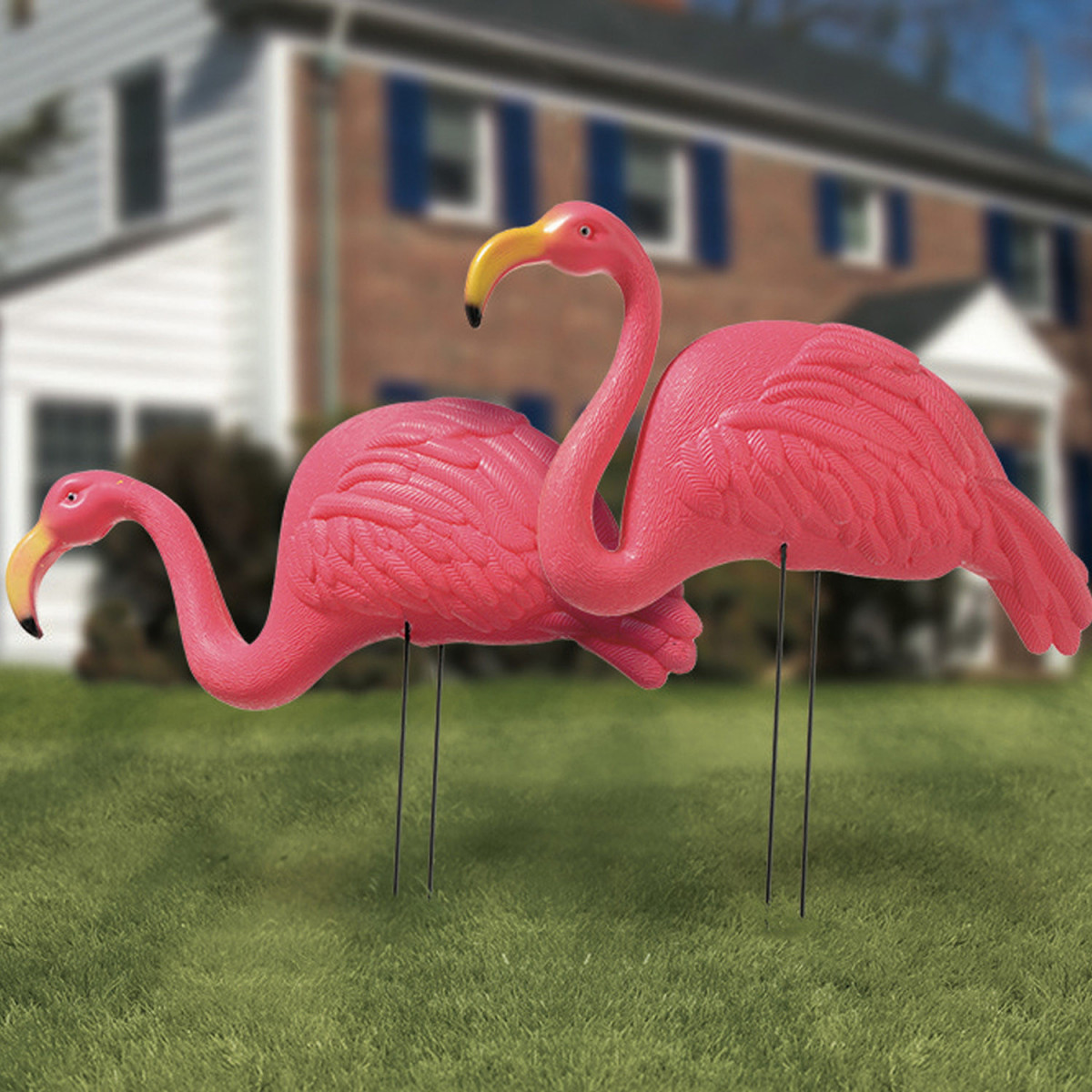 Flamingo Garden Stakes Flamingo Garden Stakes