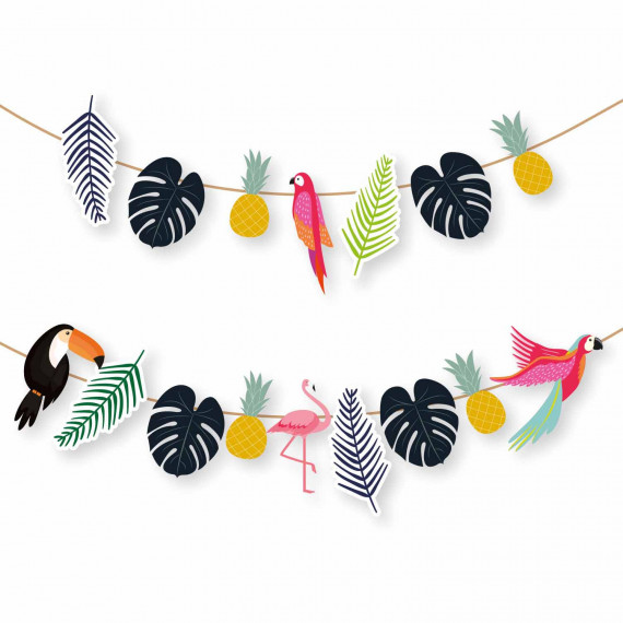Hawaiian Paper Garland Hawaiian Paper Garland