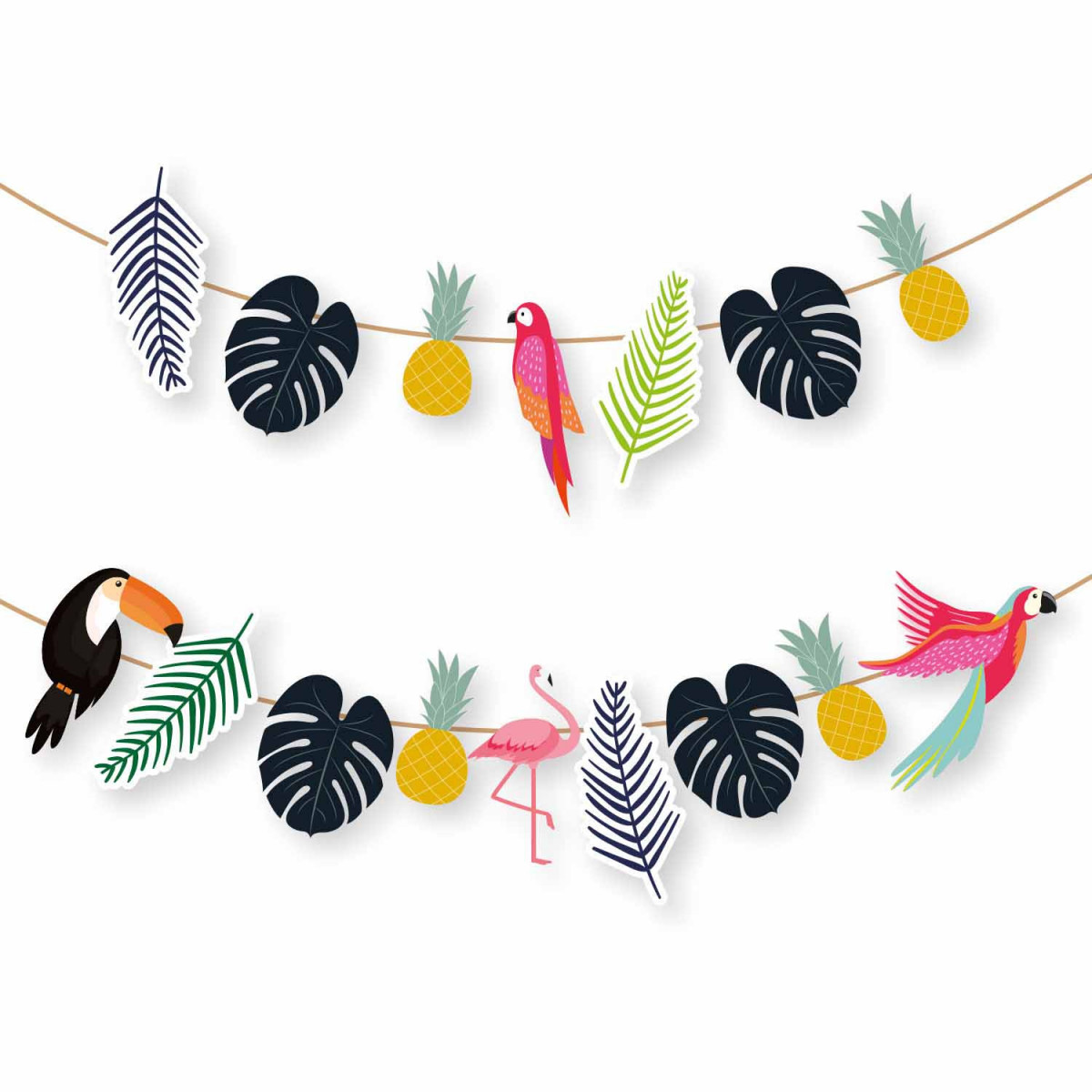 Hawaiian Paper Garland Hawaiian Paper Garland