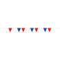 Red, White and Blue Plastic Bunting - 5m Red, White and Blue Plastic Bunting - 5m