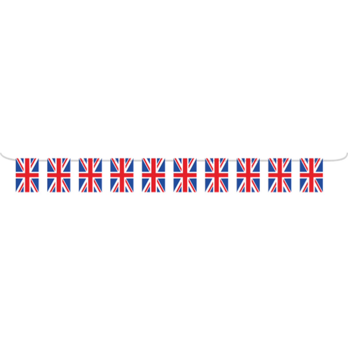 Great Britain Plastic Bunting - 5m