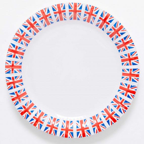 Great Britain Paper Plates Great Britain Paper Plates