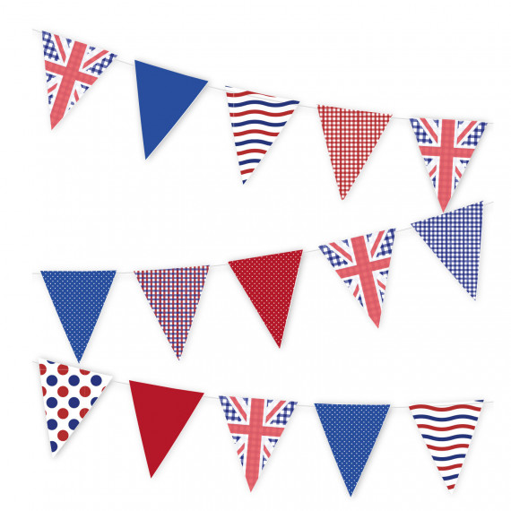Great Britain Paper Bunting - 4m Great Britain Paper Bunting - 4m