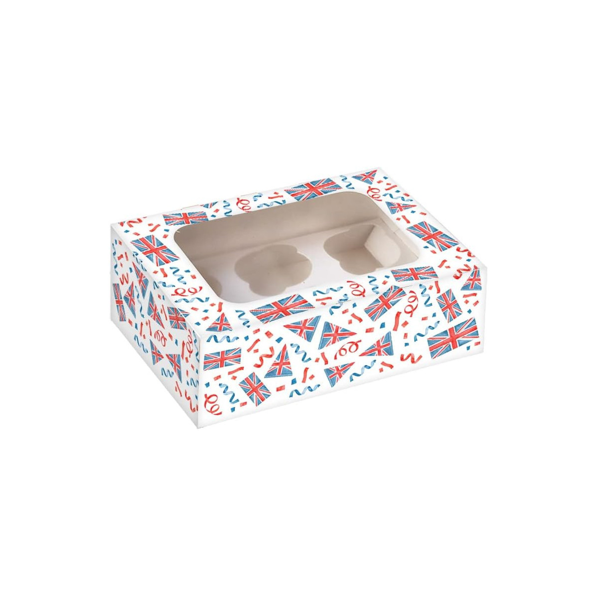 Great Britain Cupcake Box