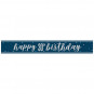 Blue Happy 30th Birthday Banner