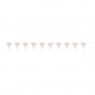 Rose Gold Happy Birthday Plastic Bunting