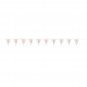 Rose Gold 18th Birthday Plastic Bunting