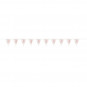 Rose Gold 30th Birthday Plastic Bunting