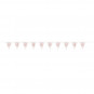 Rose Gold 60th Birthday Plastic Bunting