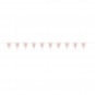 Rose Gold 80th Birthday Plastic Bunting
