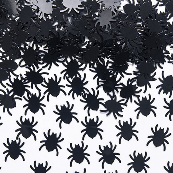 Halloween Black Spider Confetti Halloween Black Spider Confetti