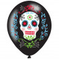 Day of the Dead Latex Balloons - Inflation Options