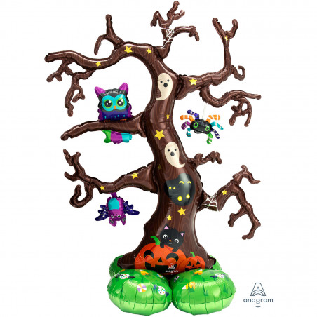 Creepy Tree Airloonz Foil Balloon - Inflated