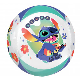 Stitch Orbz Balloon - Inflated