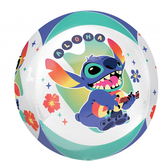 Stitch Orbz Balloon - Inflated