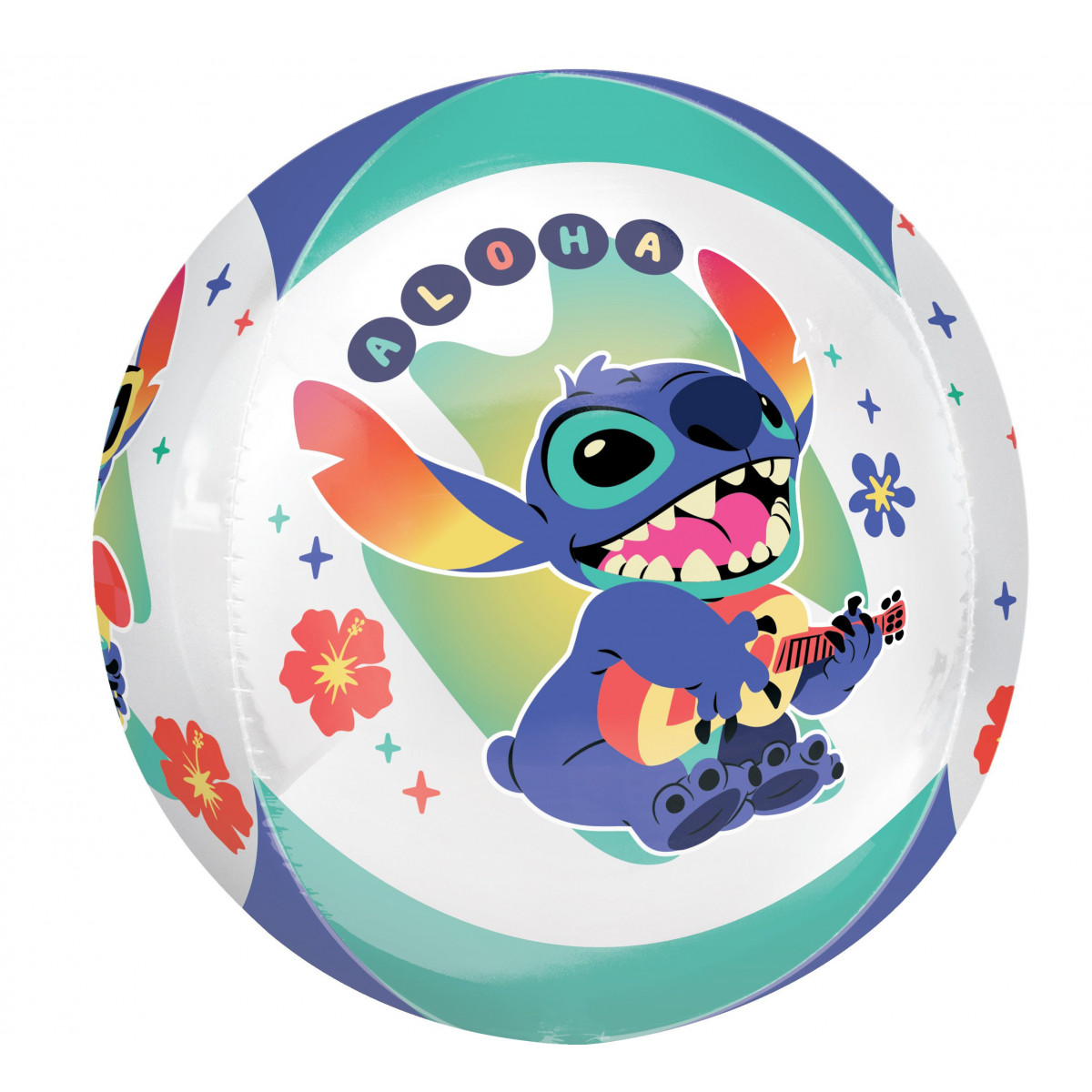 Stitch Orbz Balloon - Inflated