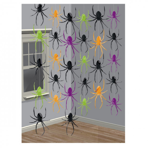 Spooky Spider String Decorations