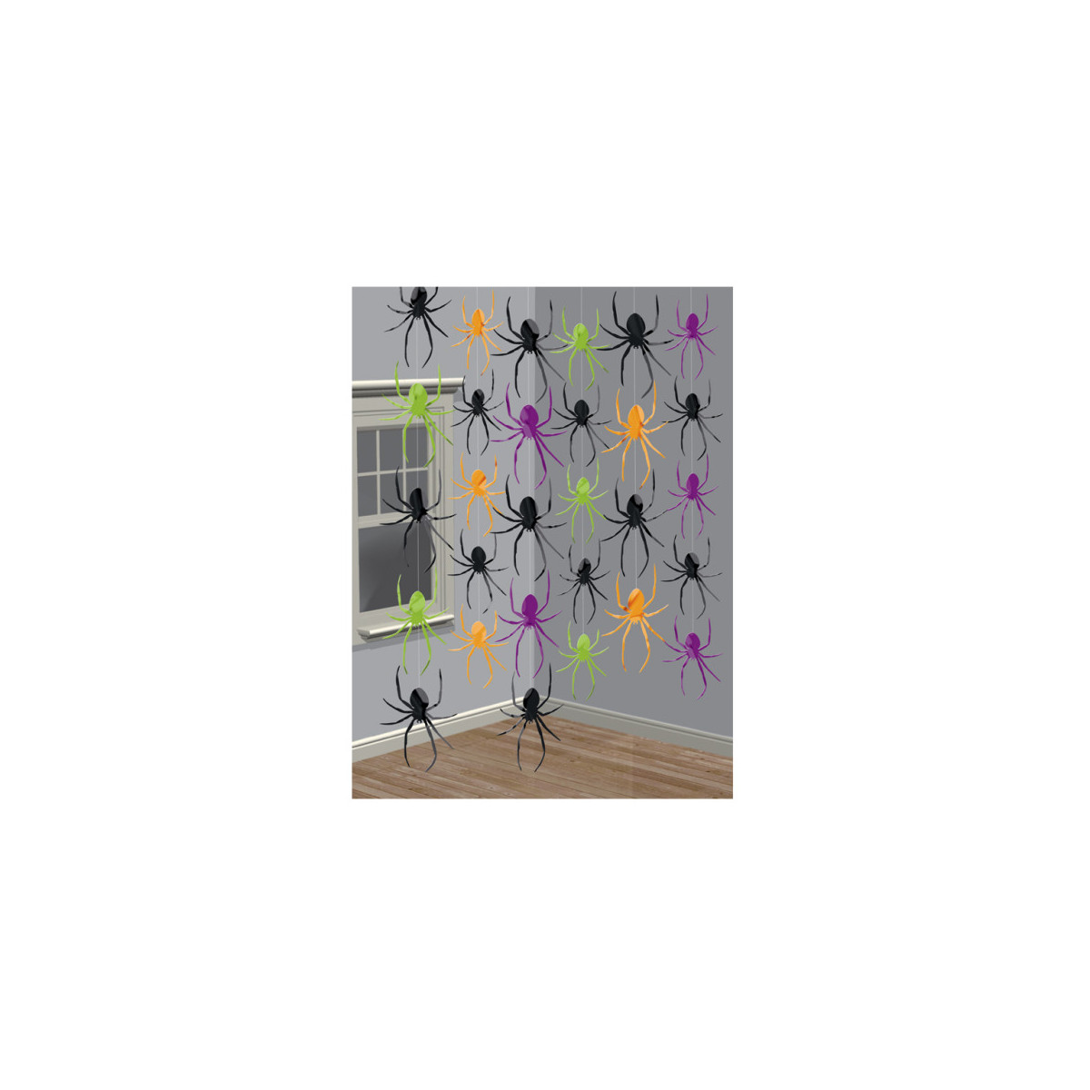 Spooky Spider String Decorations