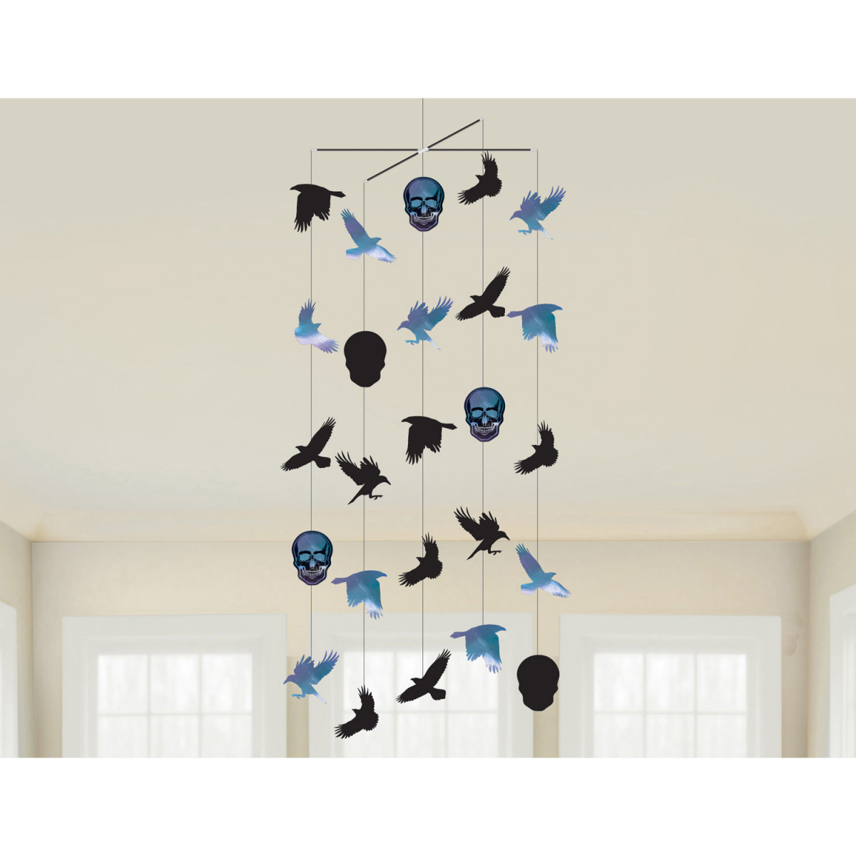 Birds and Skulls String Decoration