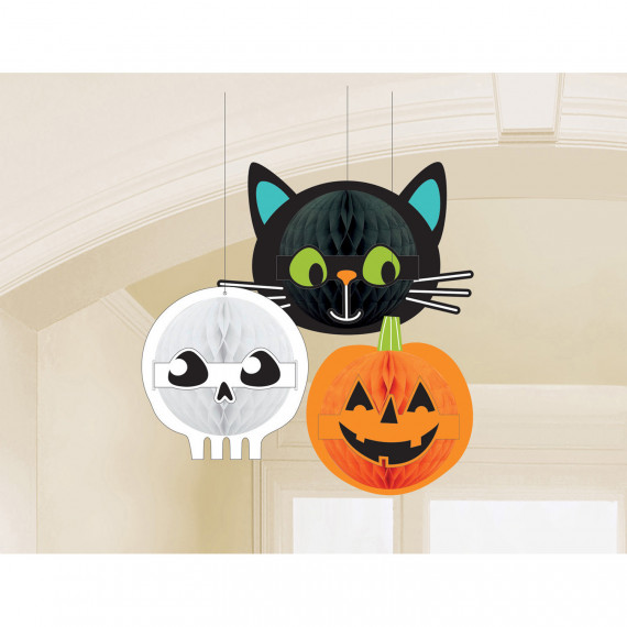 Cute Halloween Honeycomb Decorations Cute Halloween Honeycomb Decorations