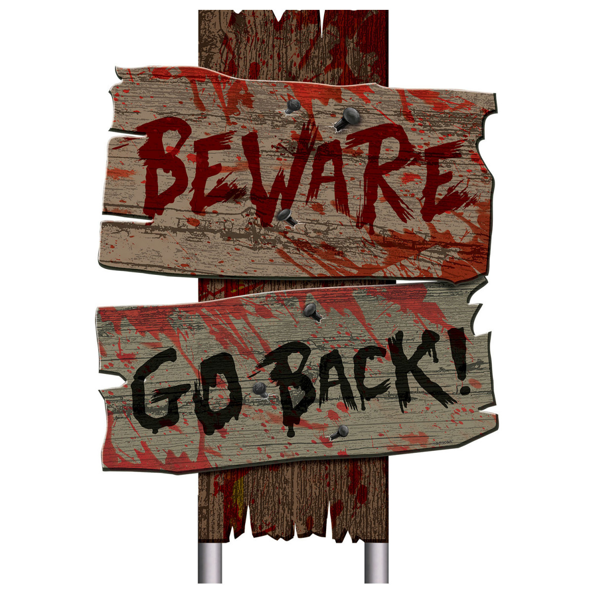 Pack of 3 Cemetery Path Signs