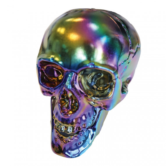 Rainbow Halloween Skull Decoration Rainbow Halloween Skull Decoration