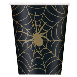Halloween Spider Web Paper Cups