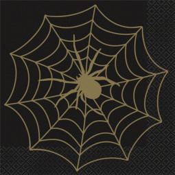 Halloween Spider Web Paper Napkins