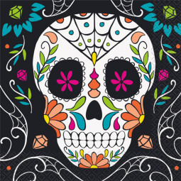 Halloween Day of the Dead Paper Napkins