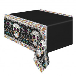 Halloween Day of the Dead Plastic Tablecover