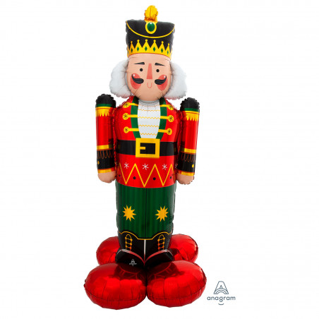 Nutcracker Airloonz Foil Balloon - Inflated