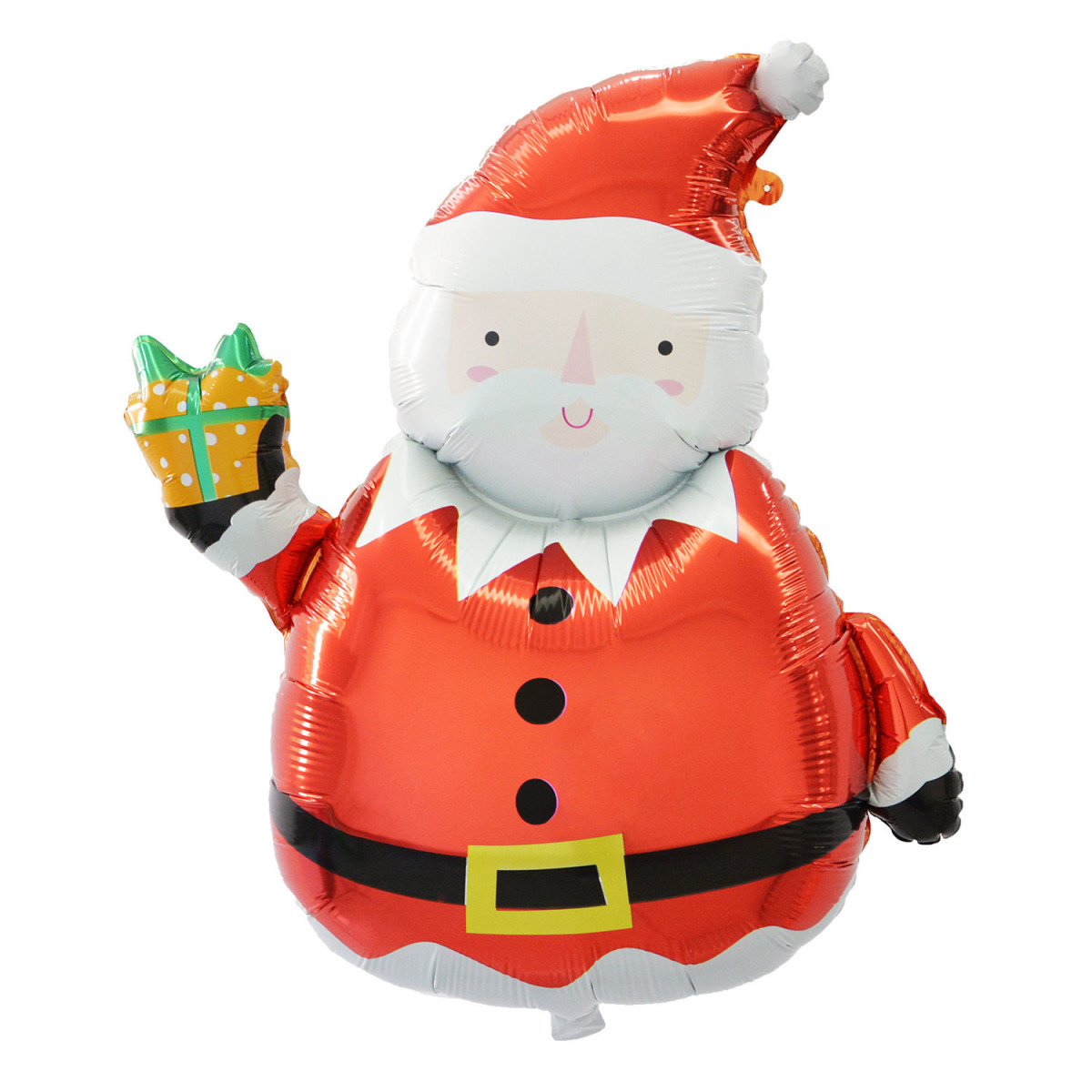 Santa Supershape Foil Balloon - Inflated Santa Supershape Foil Balloon - Inflated