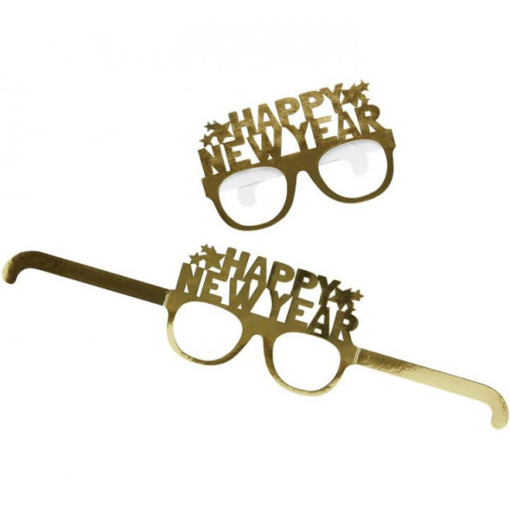 Happy New Year Glasses