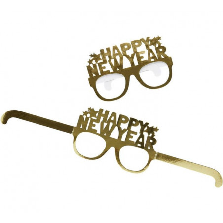 Happy New Year Glasses