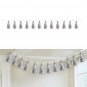 Silver Tassle Garlands - 6m Silver Tassle Garlands - 6m