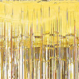 Gold Door Curtain