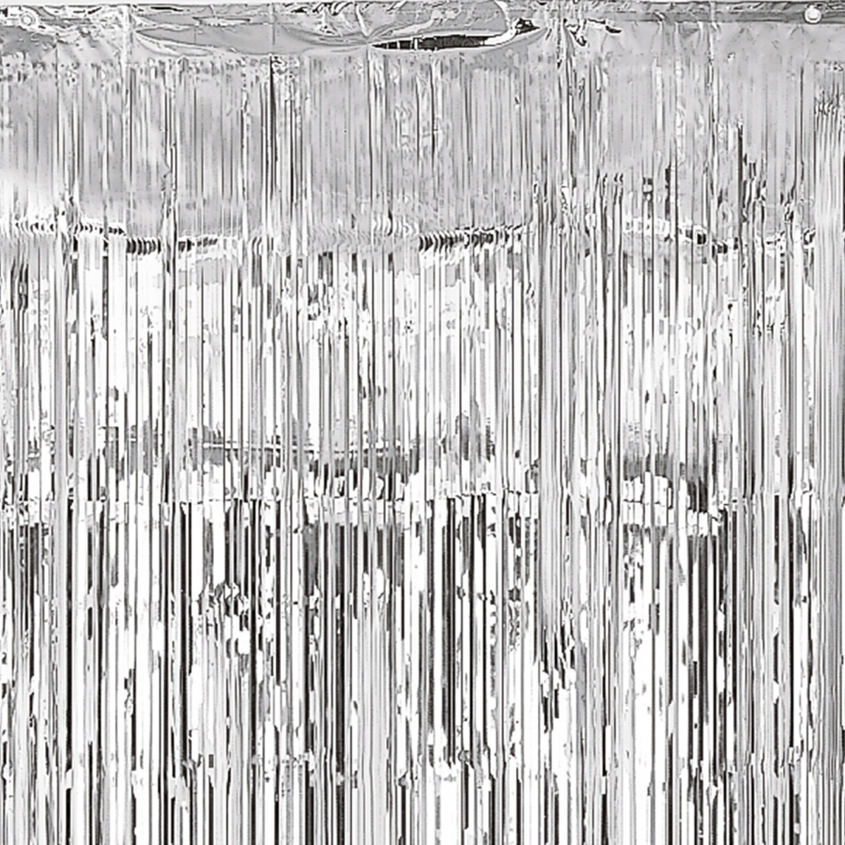 Silver Door Curtain