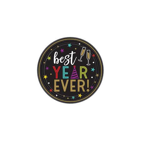 Best Year Ever Paper Plates