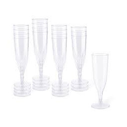 Plastic Champagne Flutes