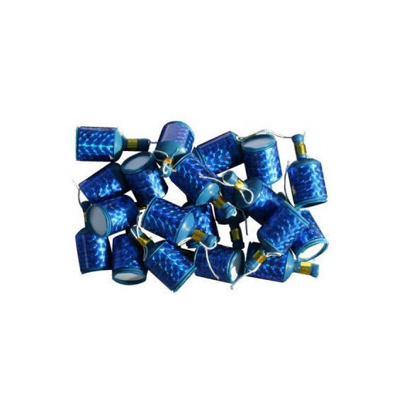 Blue Holographic Party Poppers