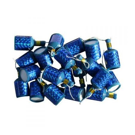 Blue Holographic Party Poppers