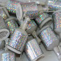 Silver Holographic Party Poppers