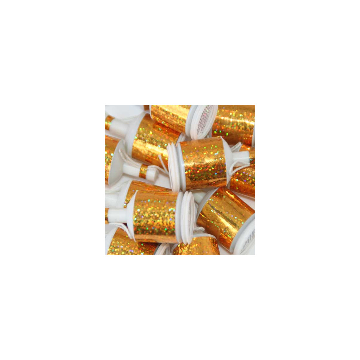 Gold Holographic Party Poppers Gold Holographic Party Poppers