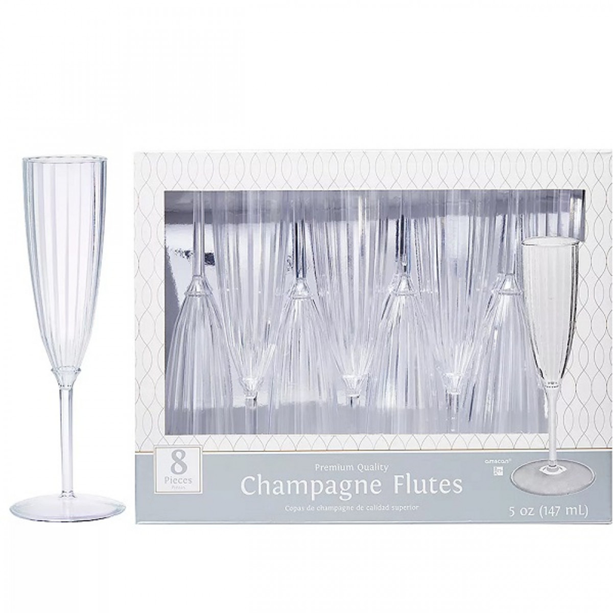 Premium Boxed Champagne Flutes