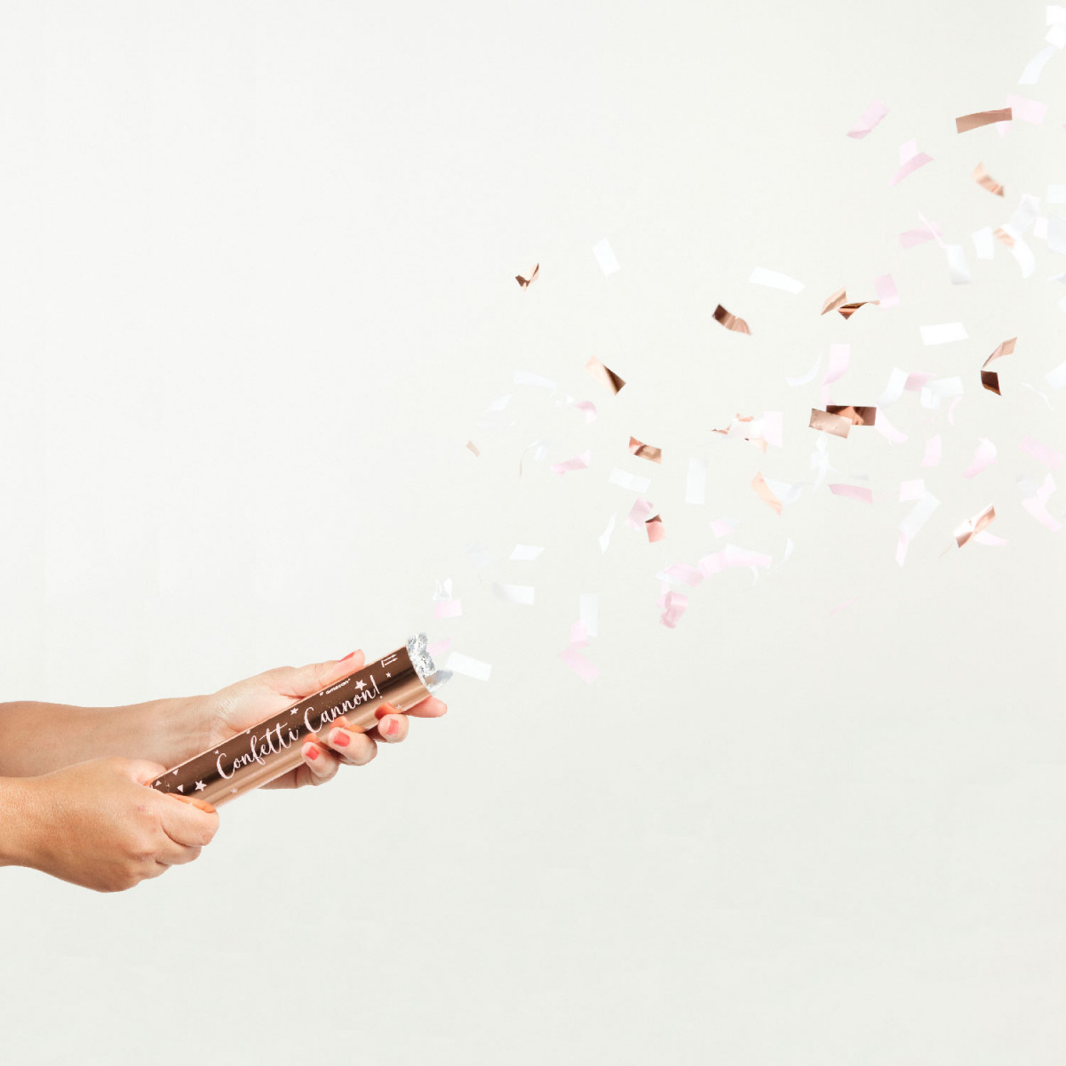 Rose Gold Paper Confetti Cannon
