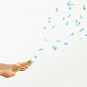 Blue Paper Confetti Cannon