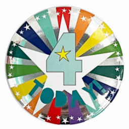 4th Birthday Badge