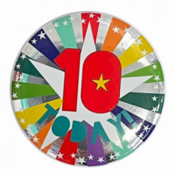 10th Birthday Badge