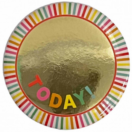 REDUCED Gold Add An Age Birthday Badge