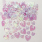 Iridescent Heart Confetti Iridescent Heart Confetti